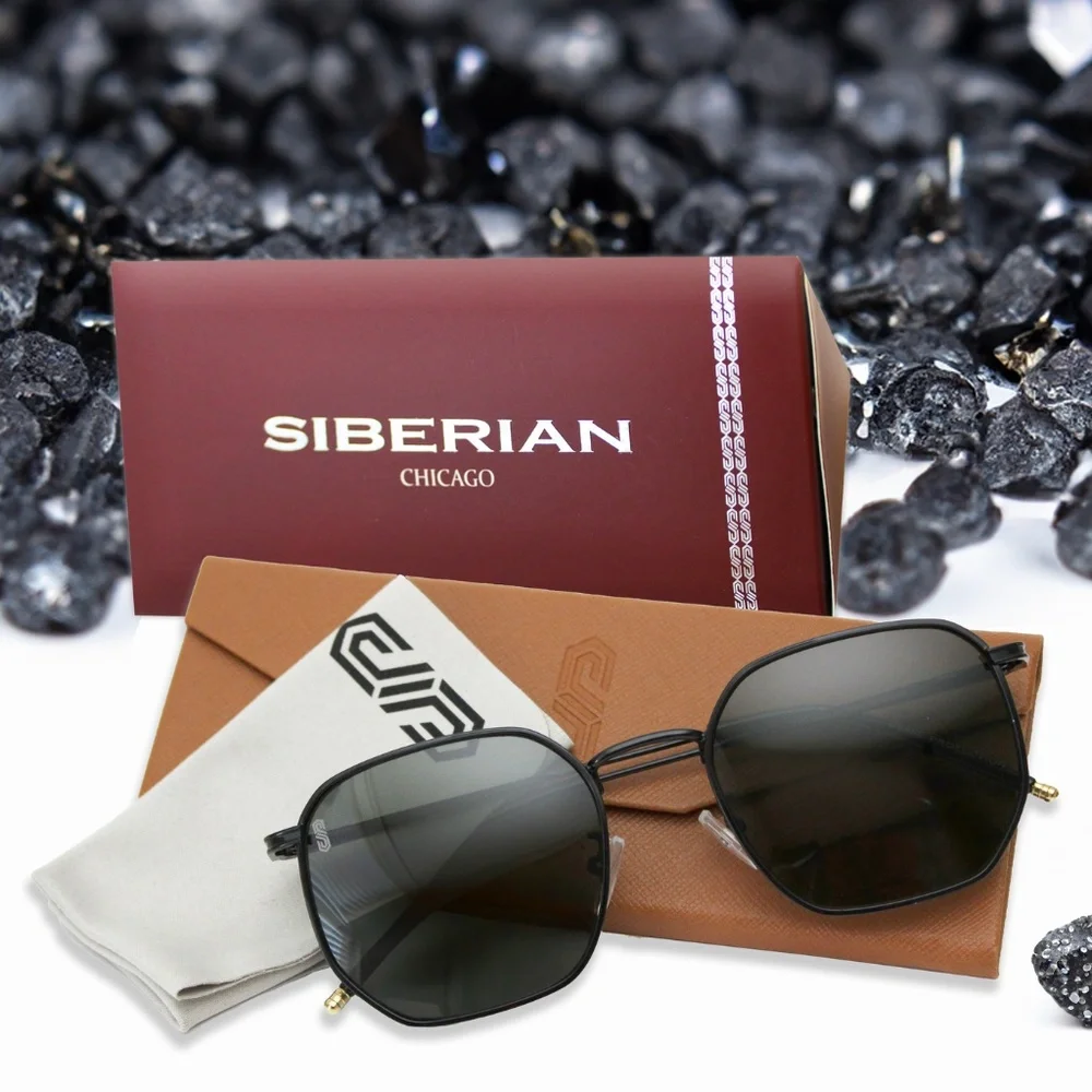 🇺🇸Black Hexagonal Sunglasses